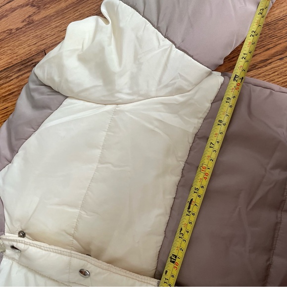 Vintage colour block Puffer - Picture 7 of 9